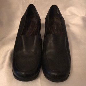 croft & barrow Shoes - Croft & Barrow Black Leather Shoes 2” Heel 7W croft & barrow Shoes - Croft & Barrow Black Leather Shoes 2” Heel 7W